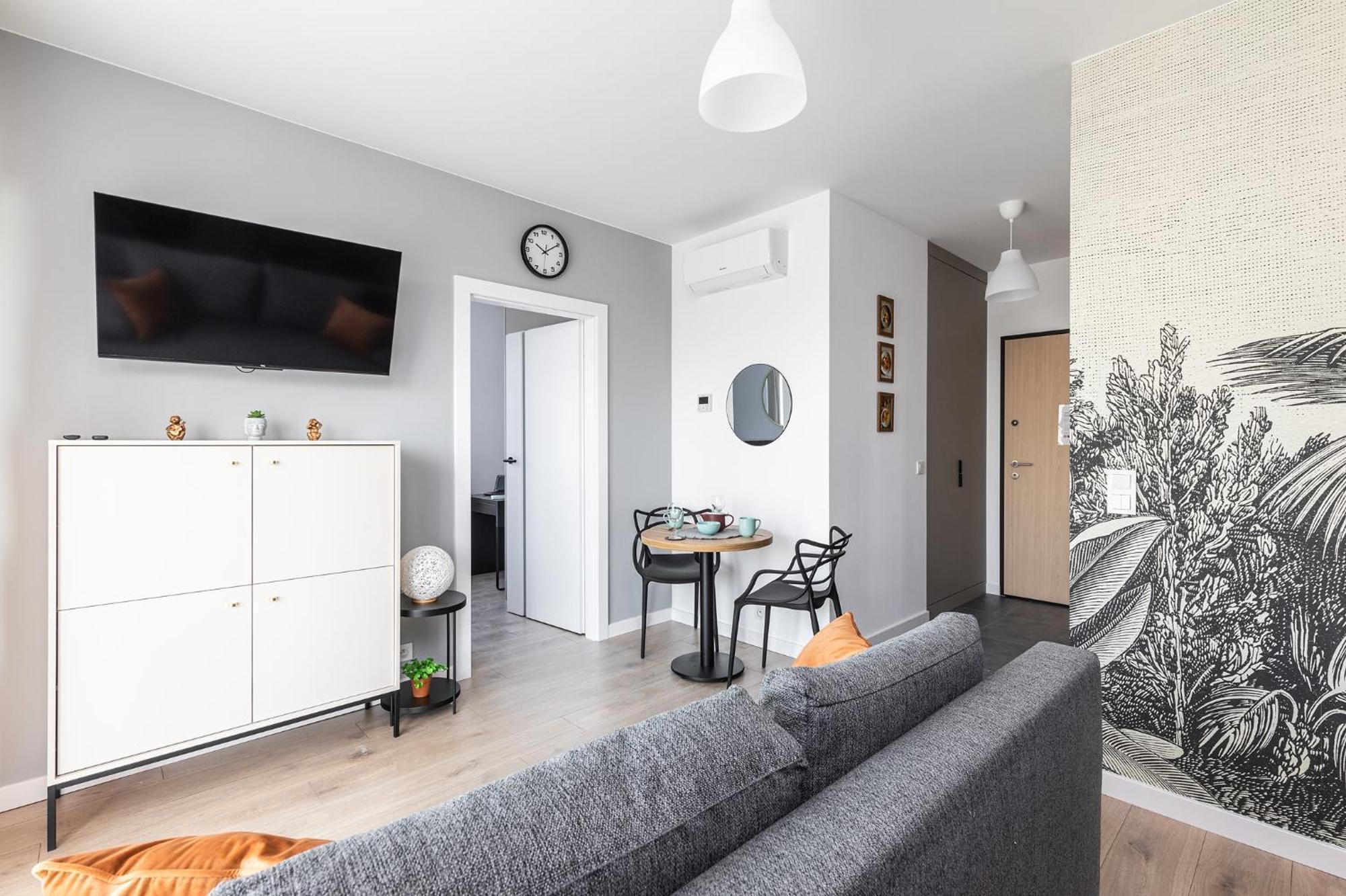 Superapart Nowy Sluzewiec, Next To Chopina Airport, Tor Sluzewiec, Aircondition Апартаменти Варшава